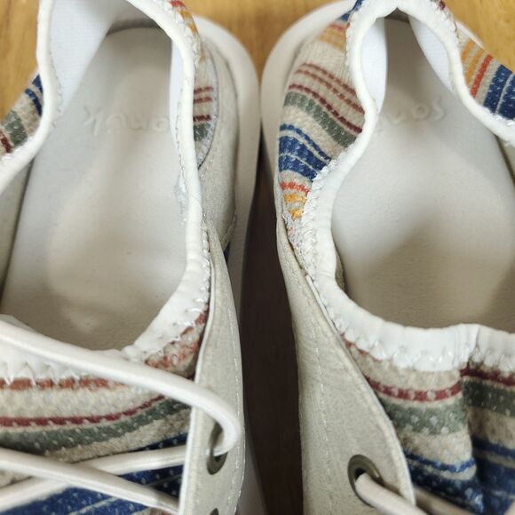 Sanuk Women's Hemp Loafers Slip On Soft Top Foam Multicolor FB1122A Size 11 - Picture 8 of 12